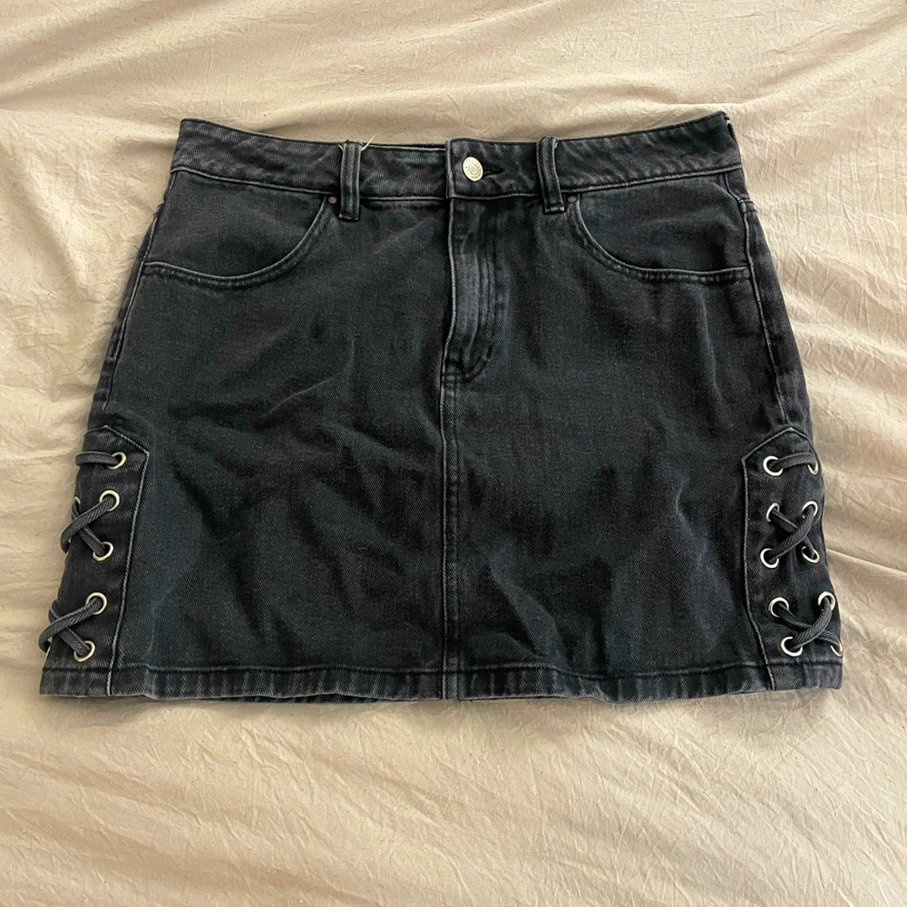 PACSUN black Denim skirt